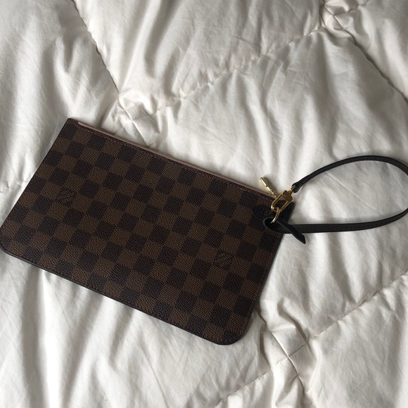 Authentic Neverfull Pouch - Picture 2 of 5